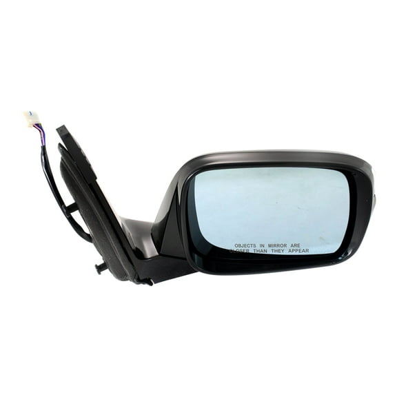 MIRROR Compatible with 2010-2013 Acura MDX Right Passenger Heated Power Glass In-housing Signal Light With memory Paintable