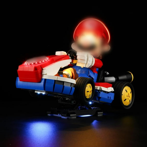 LED Light Kit for Lego-72037 Mario-Kart Set,Compatible with Lego 72037 Building Blocks Model(Not Include Blocks Set)