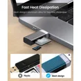 thumbnail image 5 of Orico Usb2.0 Card Reader Memory Portable Type-C+Tf/Sd Smart Card Reader Type C, 5 of 6