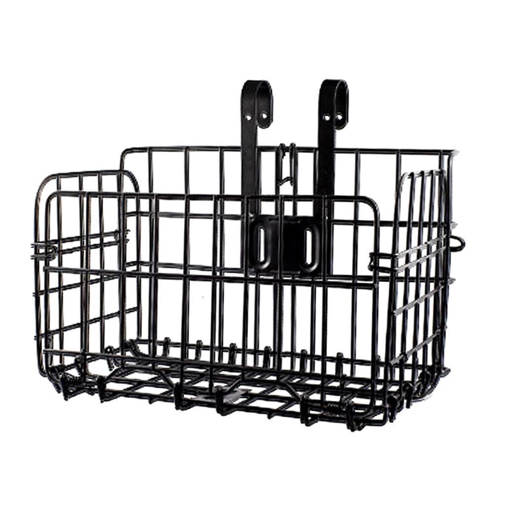 Detachable Folding Bicycles Basket Mountain Bike Basket Replacement Front and Rear Hanging Basket Bicycles Accessories
