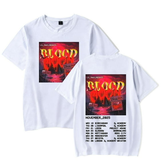 Lil Tracy Tour 2025 T-Shirt Women Men Casual Streetwear Printed Trend Fashion Summer Tops Tee
