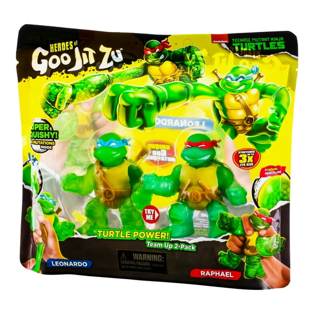 TMNT スーパーミュータント フィギュア 2体セット TMNT Goo Jit Zu 2-Pack | Action figure sets for toy outlets
