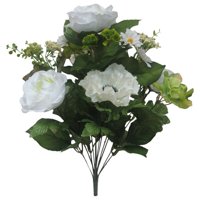 Mixed Cab. Rose Bouquet Mxd White