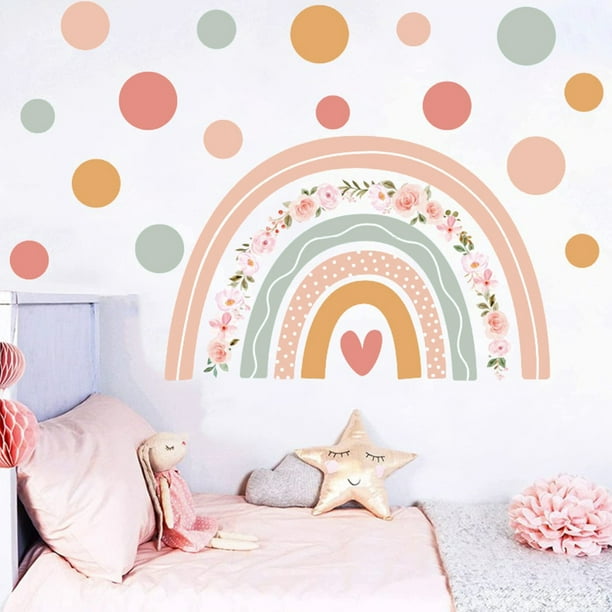 Stickers muraux colorés pour le salon ou chambre à coucher