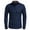 Navy, variant on Yaoyar Men's Dress Shirts Long Sleeve Button Down Inner Contrast Casual Business Shirt Fashion Tattice Tops