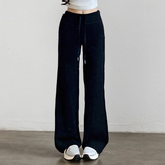 High Waisted Loose Fit Casual Wide Leg Pants For Everyday Comfort And Style