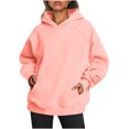 thumbnail image 2 of Aloohaidyvio Hoodies for Women,Womens Hooded Tops Casual Color Long Sleeve Zipper Pullover Hoodie, 2 of 6