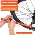 thumbnail image 4 of Patilla De Cambio Trasera Tmvgtek Lebycle Bicicleta Desviador Colgador Giratorio Bicicleta Cola Gancho Alineador Herramientas, 4 of 4