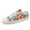 FN027-25023257-10W, variant on Coolcustomize Men's Fashion Trend Casual Low-top Sneakers with Colorful Floral Graphic Art Design Print, Comfortable Canvas Shoes for Daily Outdoor Travel. Available in Plus Size for Couples Matching