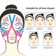 thumbnail image 3 of Cinta kinesiológica de 2,5 cm x 5 m para rostro, cuello, ojos, lifting, eliminador de arrugas, herramienta para el cuidado facial, vendaje elástico., 3 of 6