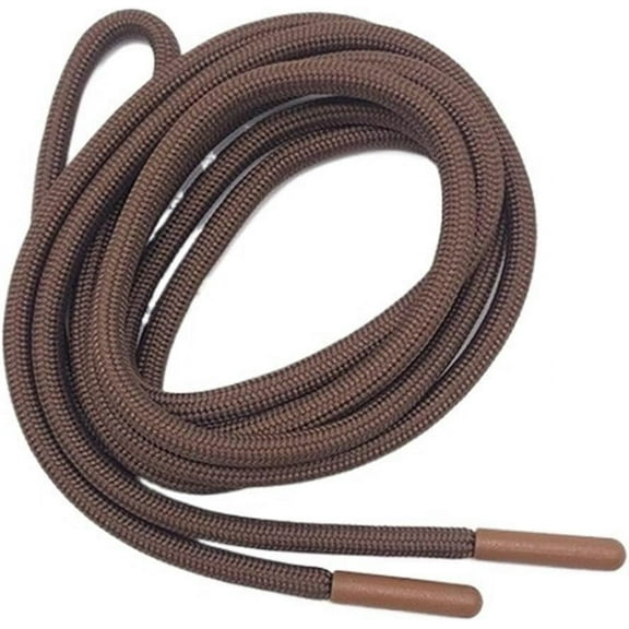 Drawstring Cords Replacement with Easy Threaders Drawstring Cord Replacement Cording for Sweatpants Shorts Hoodies Pants Jackets Coats (Dark Brown)