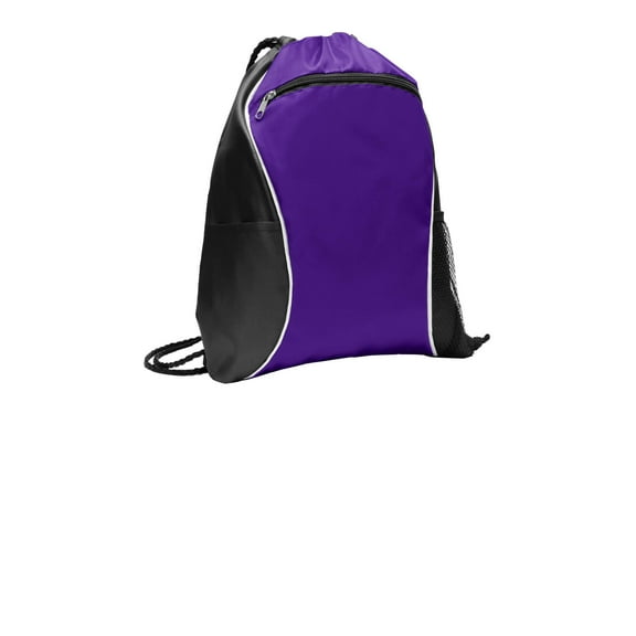 Port Authority Fast Break Cinch Pack. Bg613 , BG613 , Purple , One Size