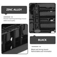 thumbnail image 3 of Luxshiny Electric Guitar Bridges for Musicians 1Pcs Metal Black Practical, 3 of 8