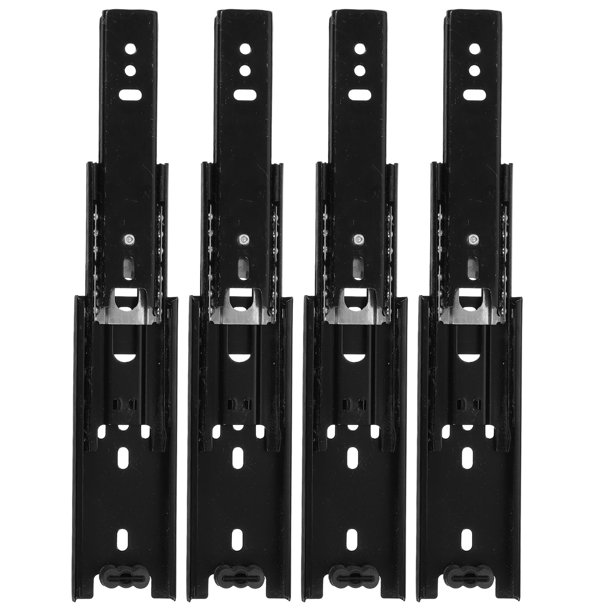 unbranded 4Ud Correderas Laterales Para Cajones De Madera Con Capacidad De Extensión Y Resistente