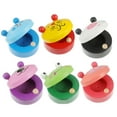 thumbnail image 3 of 6pcs Durable Wooden Toy Puzzle Musical Instrument Castanet for Children, 3 of 7