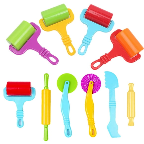 10PCS Kids Dough Toy DIY Assorted Creative Clay Play Tool Clay Dough Tool