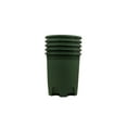 thumbnail image 4 of Cotta Planters 5 Gallon Nursery Pots 10-Pack Green Plastic Premium Plastic Planters Drainage Holes, 4 of 7