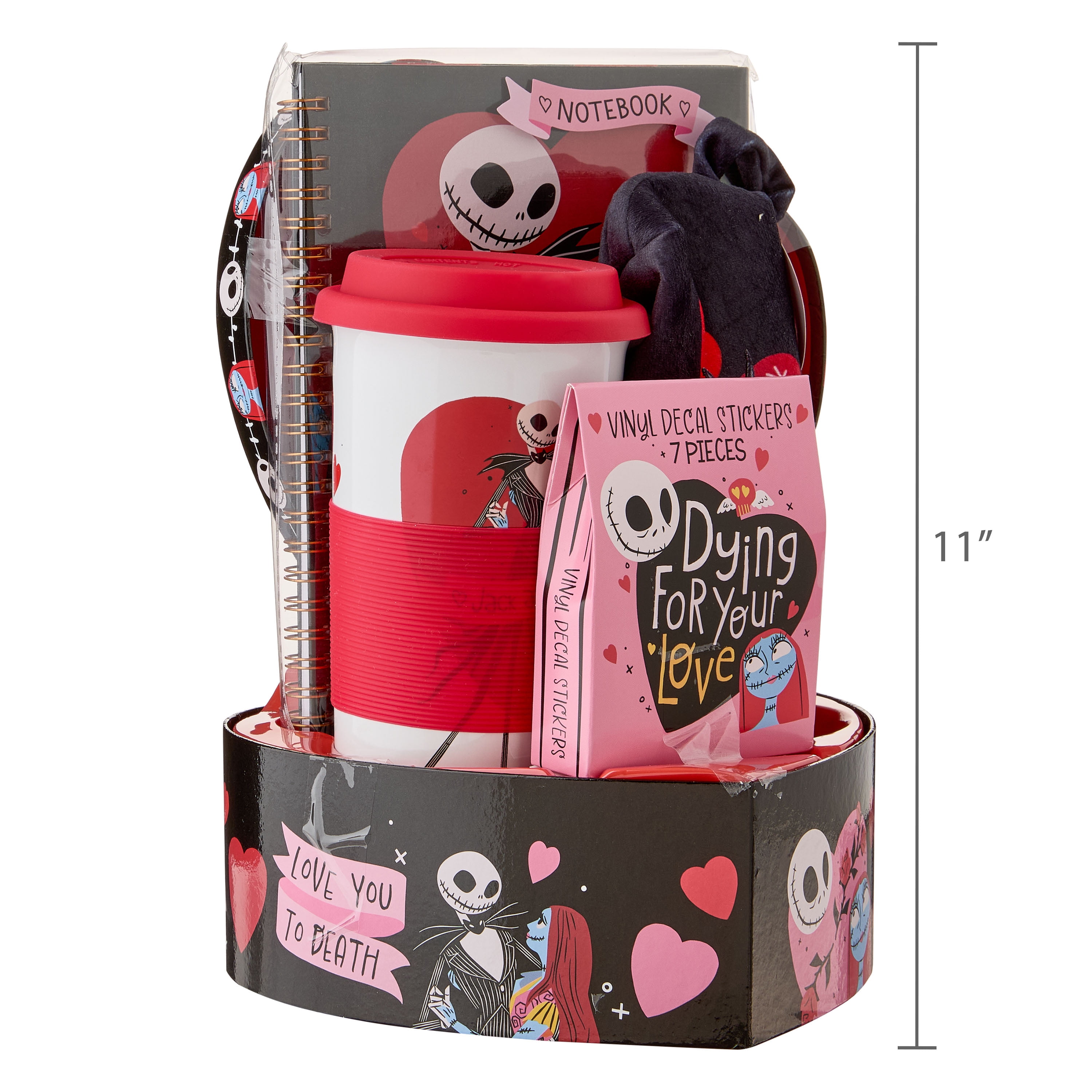 Nightmare before Christmas Heart Box Valentines Gift Set