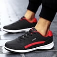 thumbnail image 2 of Mepaouo Sports Shoes Mens Lace-Up Wide Width Gym Workout Sneakers Fashion Basketball Shoes All Seasons, 2 of 8