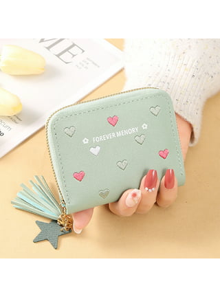 1 Pcs New Cute Women Wallet Leather Card Coin Holder Mini Small Desigh  Purse Female Ladies Card Case