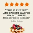 thumbnail image 6 of (6 pack) Hungry Jack Complete Belgian Waffle Mix, 28 oz Box, 6 of 15