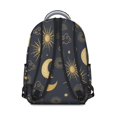 thumbnail image 3 of Gothic Celestial Print Waterproof School Backpack with Spinal Support for Teens - Starry Night Aesthetic, 3 of 5