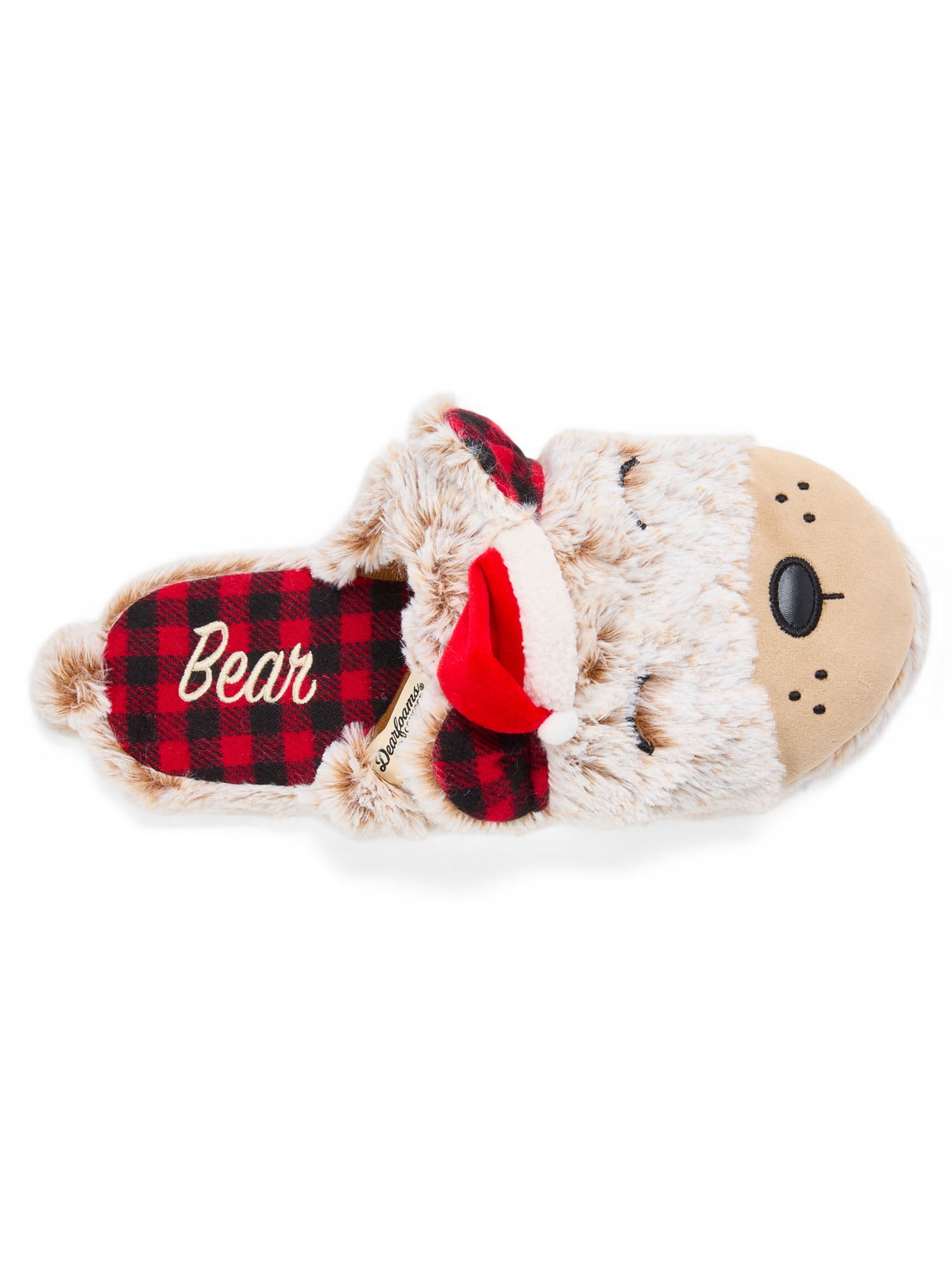Dearfoams Cozy Comfort Matching Family Bear Slippers