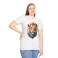 thumbnail image 2 of Lion Shirt, Shirt with Lion, Floral Lion Tee, Shirt with Animals, 2 of 92