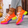 thumbnail image 6 of Win s Way Women's Knitted Running Sneakers, Breathable Athletic Shoes for Workout & Leisure, 6 of 7
