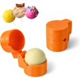 thumbnail image 1 of 2 PCS Round Cake Pop Mold Shapes Press Set, 3D Printed Sphere Circle Cake Pop Cutter and Pusher, Baking Tools Accessories for Home Baking, Birthday Parties, Wedding Desserts, 1 of 6