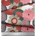 thumbnail image 3 of Soimoi Rayon Crepe Fabric Flower Artistic Print Sewing Fabric Yard 46 Inch Wide, 3 of 3