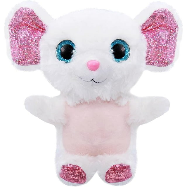 Ratón Blanco Titi 15 cm