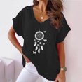 thumbnail image 2 of Womens White Tunic Tops Dressy Casual Plus Size Shirts for Women 4X Summer Shirts for Island Vacation Clearance Deals, 2 of 4