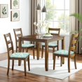 thumbnail image 6 of Sunflower Seat Covers for Dining Room Chairs Set Of 4,Stretch Printed Washable Chair Seat Cover with Elastic Ties and Button,Removable Waterproof Couch Cushion Covers, 6 of 6