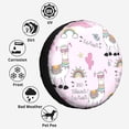 thumbnail image 6 of Kll No Drama Llama Tire Cover,Universal Wheel Tire Cover For Trailer, Rv, Suv, Truck,Camper And Many Vehicle,(14 Inch), 6 of 7