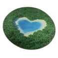 thumbnail image 1 of DOLITY Tapis Rond pour Bébé Tapis de Sol Amour Mer 80cm, 1 of 9