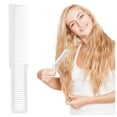 thumbnail image 2 of Professional Hair Cutting Comb - Barber Styling Combs for Thinning, Cutting & Detangling, Essential Tools for Home Salon & Professional Stylists，White, 2 of 9