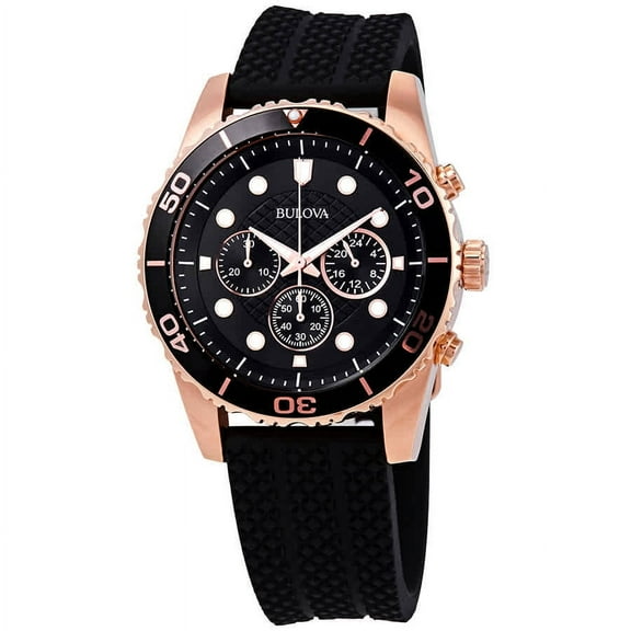 Bulova Sport Chronograph Rubber Men's Watch