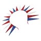 thumbnail image 3 of Patriotic Headband for Independence Day & Memorial Day – Stylish Hair Accessory for Holiday Celebrations and Cosplay Events, 3 of 5