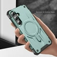 thumbnail image 6 of for Samsung Galaxy S25+ Rugged Grip Phone Case,Compatible with MagSafe,Magnetic Case For Samsung Galaxy S25+, Military-Grade Protection Anti-Scratch Anti-Slip Shockproof Cover,Midnightgreen, 6 of 7