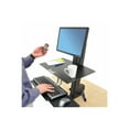 thumbnail image 2 of Ergotron WorkFit-S - Mounting component (work surface) - phenolic composite - black, 2 of 2