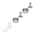 thumbnail image 4 of Stainless Steel Beer Keg Coupler Connector Fitting Beer Line Connector Kit for Brewing Equipment, 4 of 14