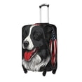 thumbnail image 2 of Salouo Independence Day Collie Pattern Travel Dust-proof Suitcase Cover, Softside Suitcase Protector Luggage Cover Protector for 18-32inch ,Not Included Suitcase, 2 of 8