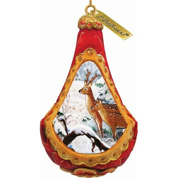 General Holiday Little Deers Ornament 2.5 in.