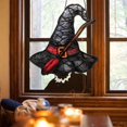 thumbnail image 4 of BESEW7 Halloween Decorations Witch Hat, Acrylic Window Wall Hanging for Outdoor Porch, Modern Farmhouse Fall Decor for Thanksgiving Home, 4 of 6