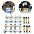 thumbnail image 1 of Heavy Duty Shackle Upgrade Kit, Lift Shackle Kit High Strength RV Trailer Suspensions 3 1/8in Tandem Axle  for Equaflex, 1 of 7