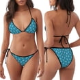 thumbnail image 3 of Balery Sea Turtle Pijama Estampado Bikini de Dos Piezas para Mujer - Conjunto de Bikini Ajustable Sexy y Cómodo para Playa, 3 of 6