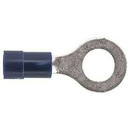 Klein Tools C61410 60000 Series Insulated Bell-Mouth Terminals-Ring Tongue, 12-10 AWG, 100-Pack, 13/64-Inch Hole