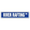 thumbnail image 1 of SignMission River Rafting SS- 4 x 18 Po River Rafting Signe de la Rue - Whitewater White Water Raft Vie, 1 of 1