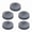 Black crystal leathe, variant on 5pcs Enduring Billiard Cue Tips for Jump Break Replacement Supplies